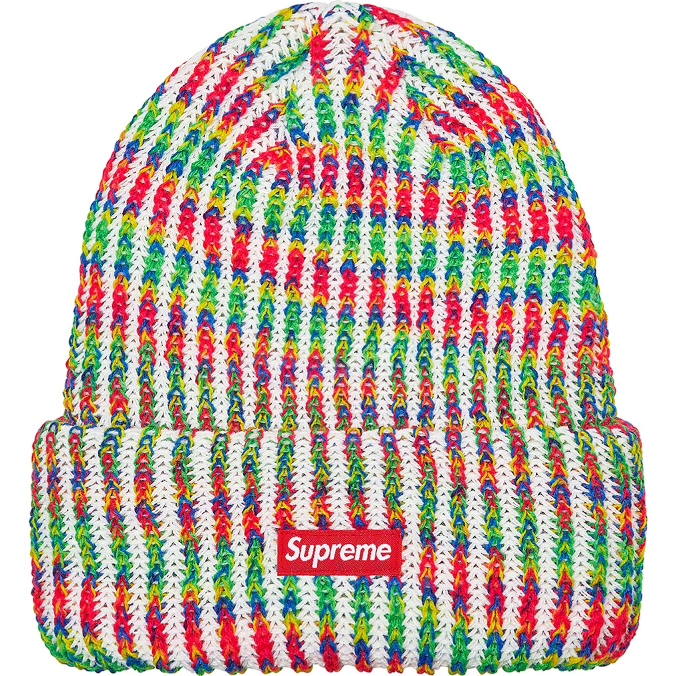 Rainbow Knit Loose Gauge Beanie view 2